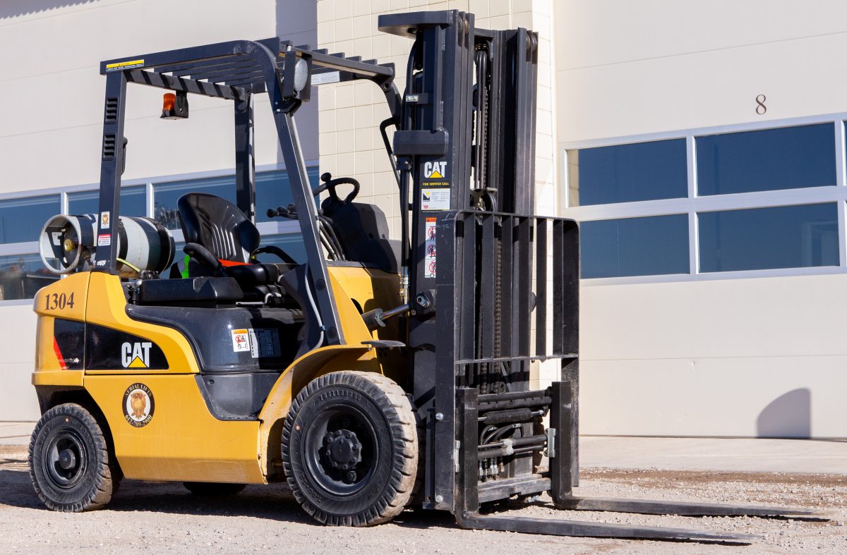 Caterpillar Forklift Scale