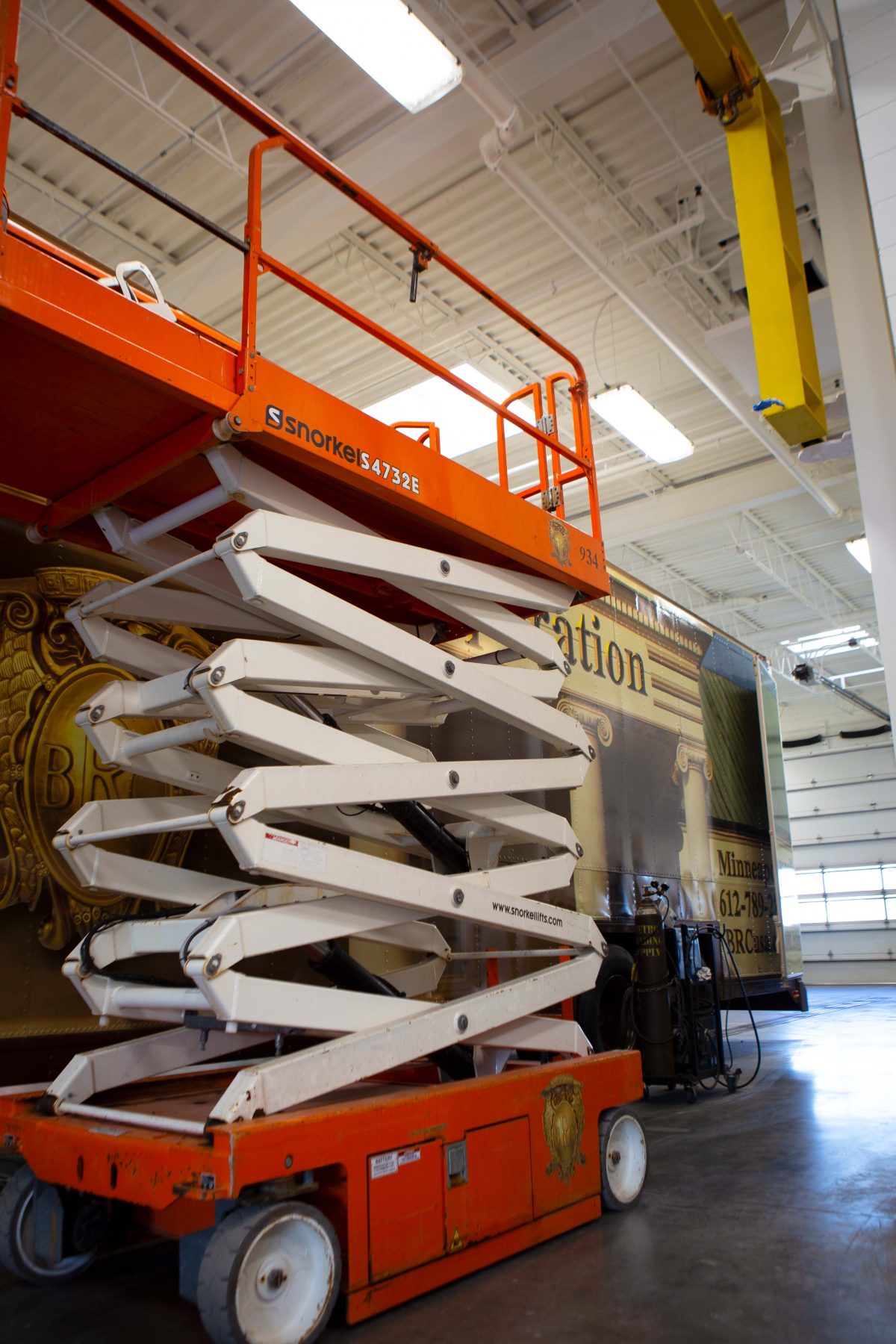 Warehouse Scissor Lifts BRC Rentals safe, easy and reliable rentals